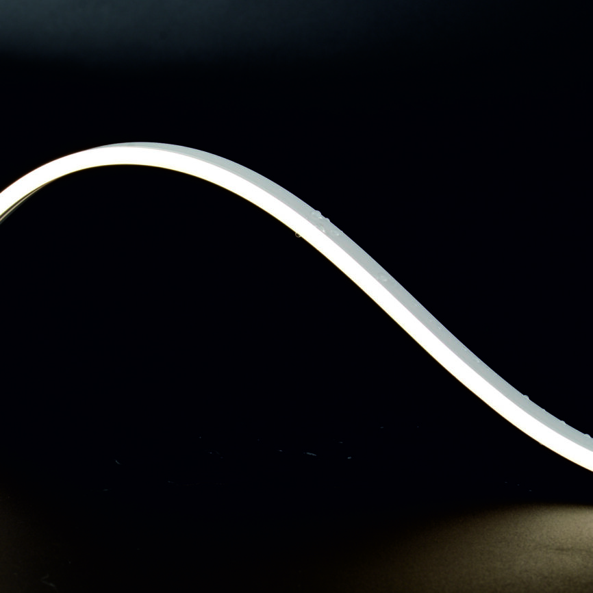 Side Bend Neon Flex Light (04×08) installed in a modern architectural interior