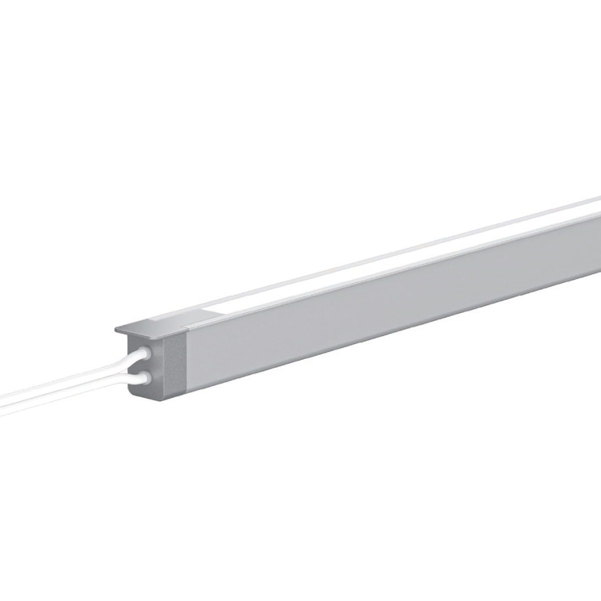 RLL-FL0709 LED profile light installed in a modern cabinet.